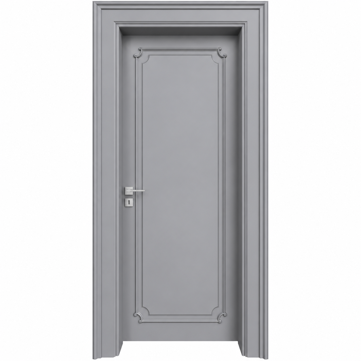 BY-5016V Porte intérieure Laqué Vitrée